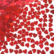 E 81273 HeartPVC Confetti Baoon Fier ������Ƭ�����