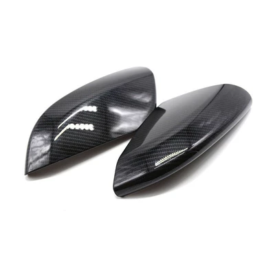 Suitable for 10Th Generation Civic Reversing Mirror Cover Rearview Mirror Shell Car Exterior Decoration Adhesive (Other Automotive Exterior Supplies) - a-set-of-carbon-fiber-patterns-adhesive