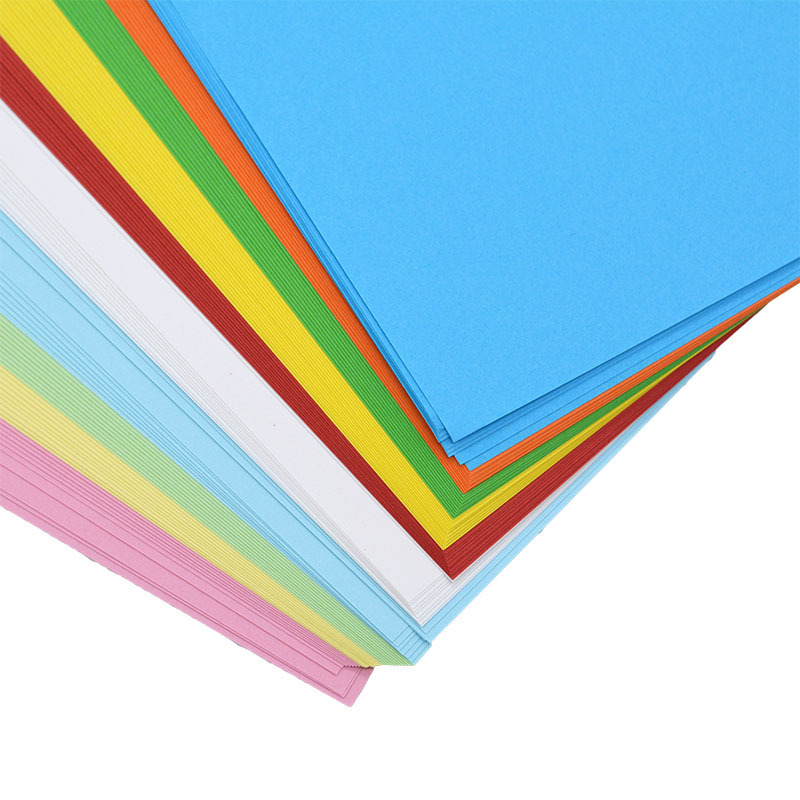 A4 종이 백서 복사 용지 70G 인쇄 용지 초등 및 중등 학교 학생들의 초안 용지 80G 컬러 두껍게 된 사무용품