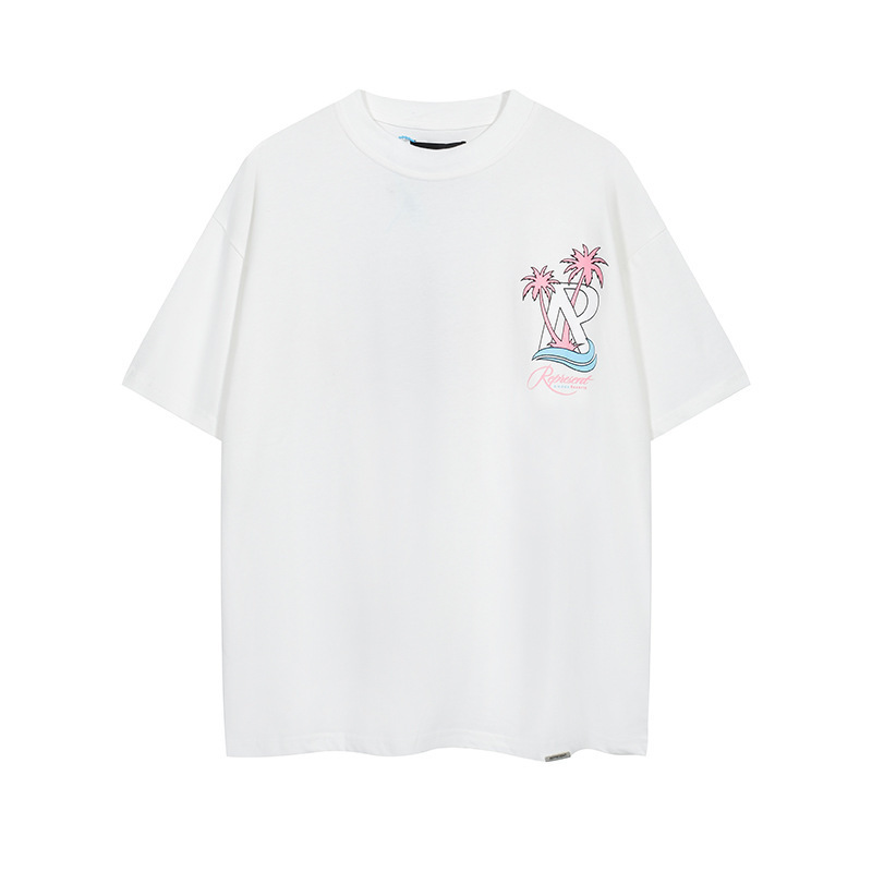 Represrep杜賓犬水洗いして古いアメリカのファッションブランドのヴィンテージのレトロなサメの半袖のtシャツの男をします。|undefined