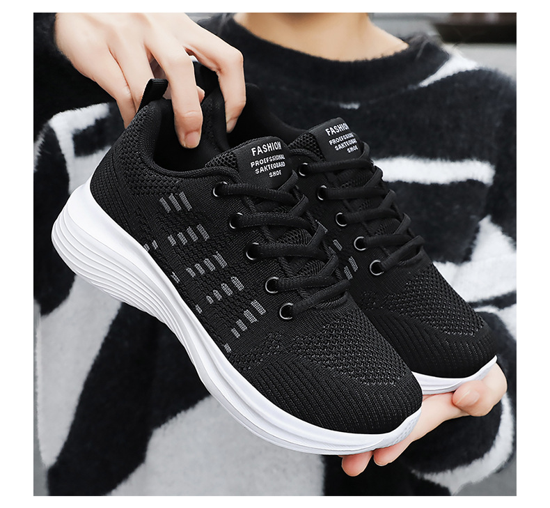 Women's Casual Color Block Round Toe Sports Shoes display picture 15