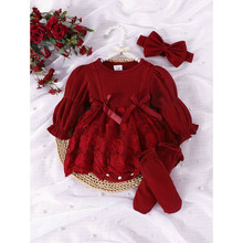 M 26226 Striped Toddler Tulle Dress ��ɫ����Ůͯ��ɴȹ