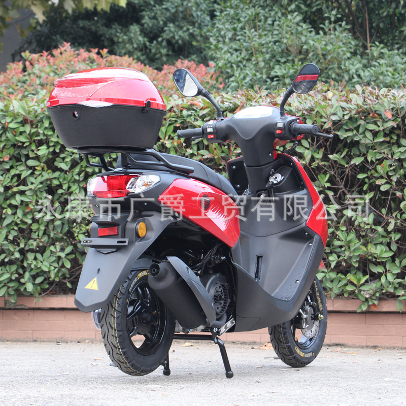 New Model Jog Scooter 125Cc Fuel-Powered Qiaoge Second-Generation Scooter Adult Two-Wheel Power-Assisted Wholesale Export