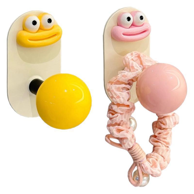 Gancho de baño sin perforación, fuerte carga pegajosa puerta trasera sin marcas, gancho de ropa, gancho de toalla en la pared del baño