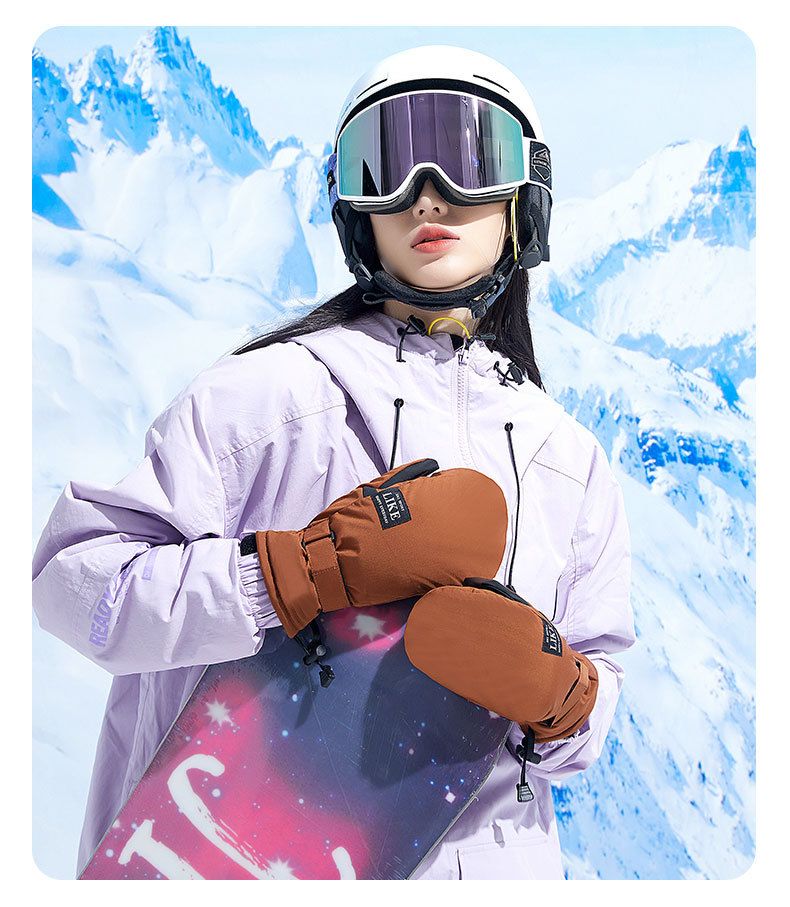 Guanti da sci unisex invernali antivento, impermeabili, antifreddo, spessi, caldi, touch screen, per ciclismo da uomo e donna_voghion.com