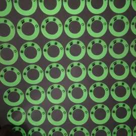 数字号码夜光电动车钥匙圈LOGO发光车贴仪表面板发光地贴荧光贴纸