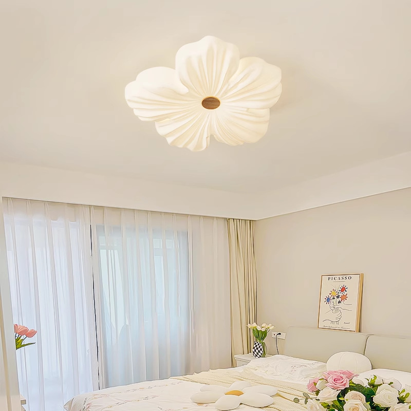 2025 nueva lámpara de techo de espectro completo sala de estar sensación de alto nivel simple moderna lámpara de dormitorio iluminación de decoración doméstica Zhongshan