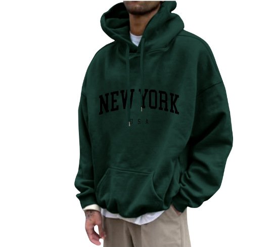 Mens Printed Oversized Hoodie Long Sleeve Casual Pullover Fashion_voghion.com