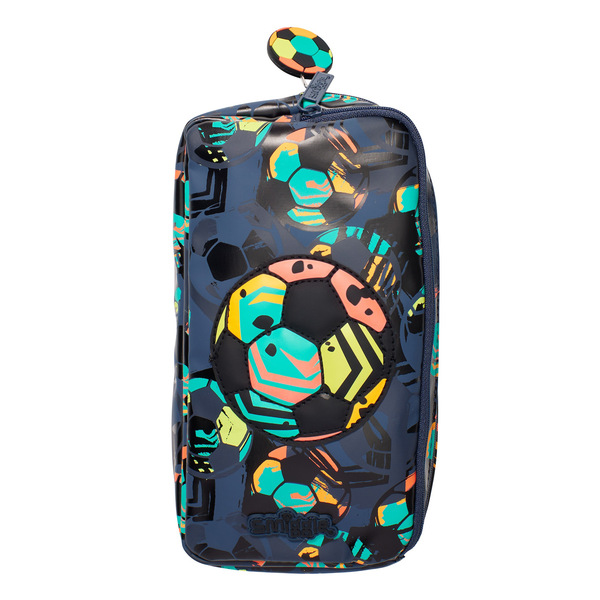 Double-layer capacious cartoon pencil case for students