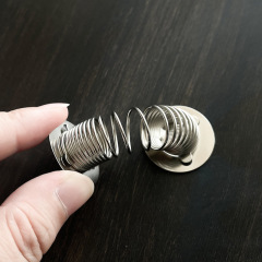 卸売りアクリル金属アクセサリースプリングベース両面テープロック音楽DIY玩具装飾部品