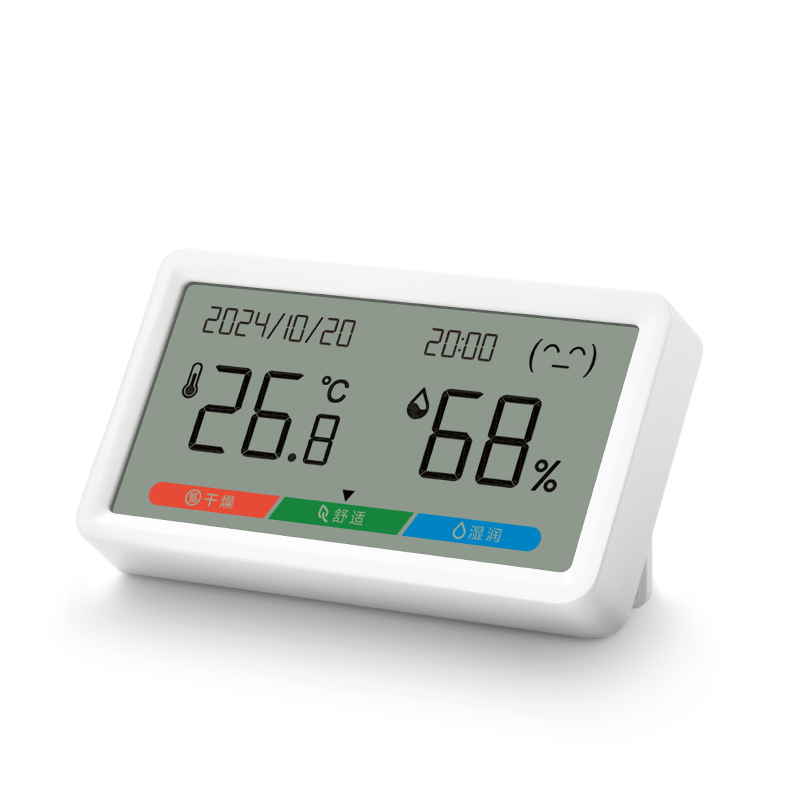 Delik LE505 medidor de temperatura y humedad interior LCD medidor electrónico de temperatura y humedad luz y delgada de moda para bebés temperatura y humedad al por mayor