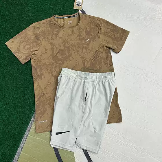 Wholesale Summer New Sports Fitness Running Quick-Dry Loose Short Sleeve Outdoor Daily Training Tennis Casual Set