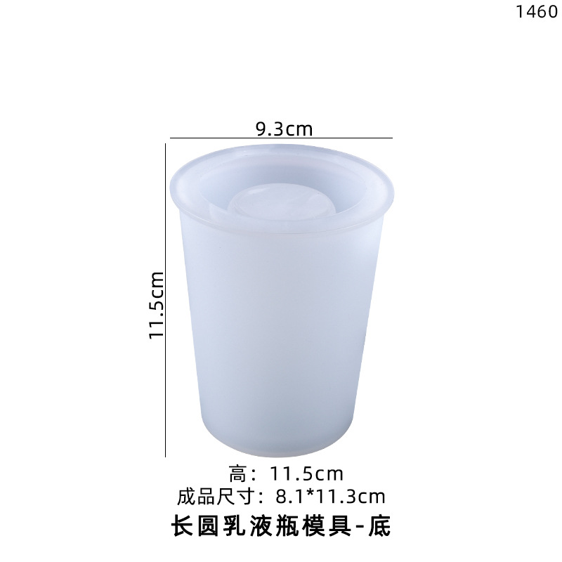 Yu Meiren DIY molde de cristal epoxi múltiples pluma contenedor caja almacenamiento suculenta cuenca silicona fuente al por mayor