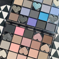 Biya matches eye shadow palette as you wish, fine shimmering pearlescent matte highlight, brightening shadow, easy to color niche cement palette