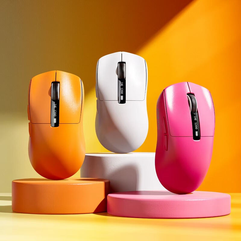 Wireless Gaming Mouse 2.4g Bluetooth 3-Mode Lightweight Rechargeable Mouse with Macro Function and Power Display Cross-Border Factory Wireless Gaming Mouse 2.4g Bluetooth 3-Mode Lightweight Rechargeable Mouse with Macro Function and Power Display Cross-Border Factory