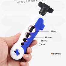 桑巴路亚专用便携上线器钓鱼线轮绕线器卷线器鱼竿渔轮快速缠线器