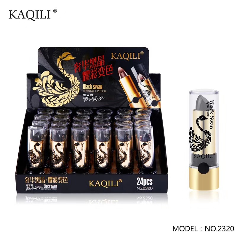 2320 Black Crystal Temperature Transformation Lipstick (Mixed)