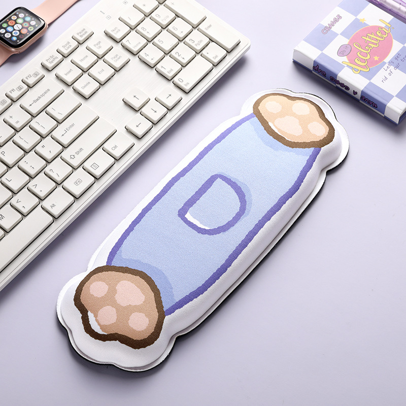 Alfombrillas de ratón transfronterizas, divertidas y variadas, reposamuñecas, alfombrillas de ratón de alta calidad con formas especiales, alfombrillas de ratón de dibujos animados para hombres y mujeres