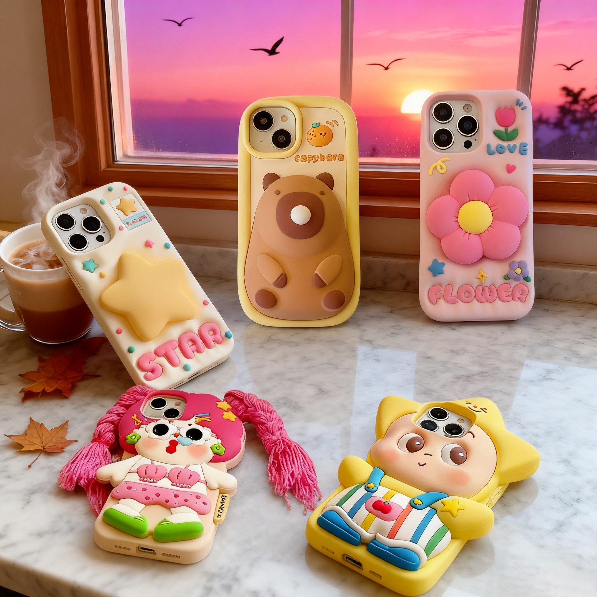 跨境苹果手机壳带支架iphone17/16/15/14/13ProMax硅胶12pm保护套