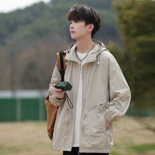 Free Shipping Free Shipping Sun Protection Clothing Couple's Casual All-match Jacket 2025 New Hooded Windproof Quick-drying Jacket 2025