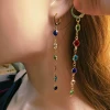 Round Diamond Color-KC Gold Earrings