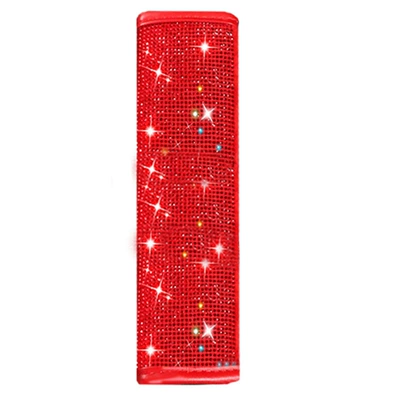 Seat belt shoulder pad: for Vehicle Interior - red-diamond-on-red-background-1-pack