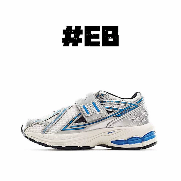Royal Blue White Blue EB Velcro 1906R
