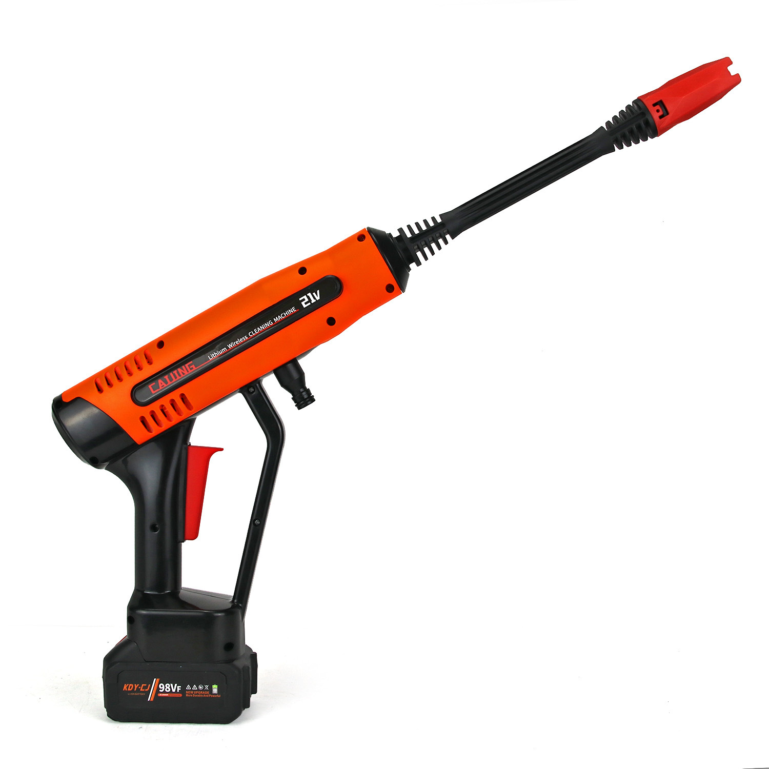 Cross-Border Hot Wireless High-Voltage Lithium Battery Car Washing Machine Brushless High-Power Motor Car Washing Water Gun Vegetable Watering Cleaning Machine