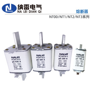 Knife-Type Contact Fuse Nt00-160A Nt1-250 Ceramic 630Gg Square Tube Low-Voltage Plug-In Fuse