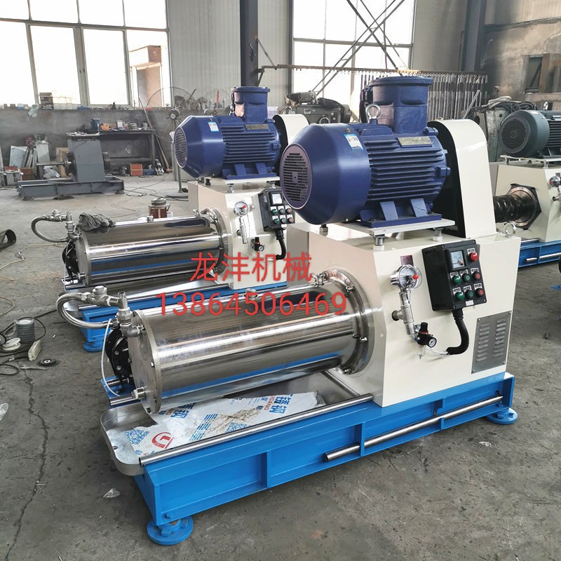 卧式防爆砂磨机 电动卧式涡轮研磨机设备涂料油墨油漆颜料砂磨机