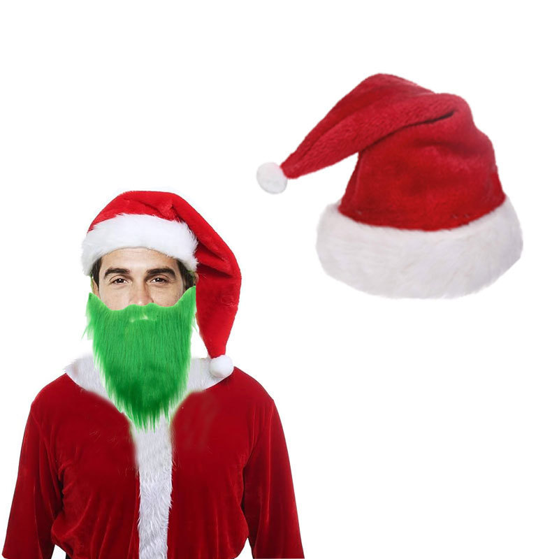2025 クリスマス鹿の角ヘアバンド、ぬいぐるみ犬耳付きクリスマス帽子、レッグウォーマー、手袋、漫画犬コスプレ|undefined