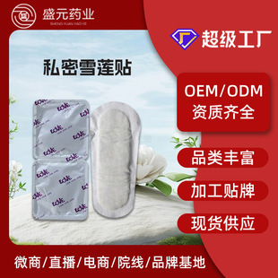 Private pad snow lotus paste wholesale women's private care factory private odor removal private protection herbal snow lotus paste