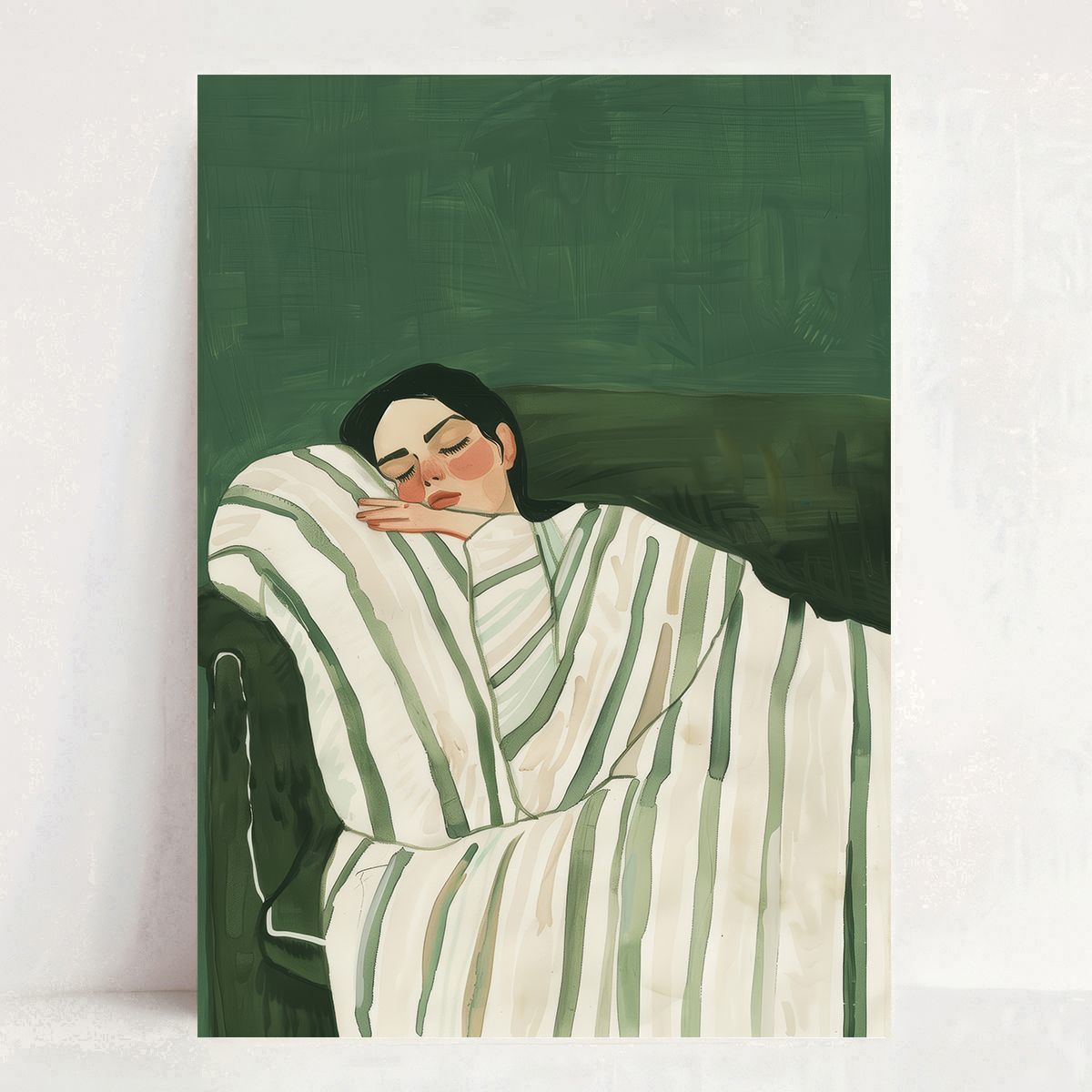 High-Definition Inkjet Canvas Nail Printing Export New Decorative Painting Canvas Painting Core World Famous Painting Creative Poster