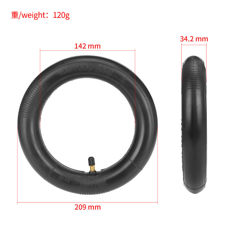 8.5 inch Thickened Inflatable Inner Tube for M365/PRO Scooter 8.5×2