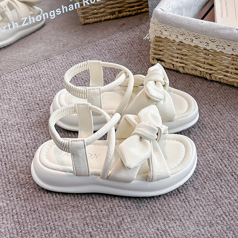 Niñas sandalias de arco suave 2026 verano nuevo niño zapatos princesa de dedos desnudos moda zapatos de playa versátiles image 7