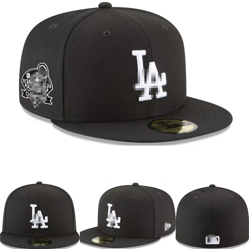 Sombrero de clase AA de alta calidad nueva gorra cerrada MLB gorra de béisbol para hombres y mujeres gorro bordado protector solar para exteriores