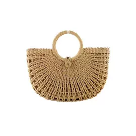 其他时尚女包;草编包;女士单肩包