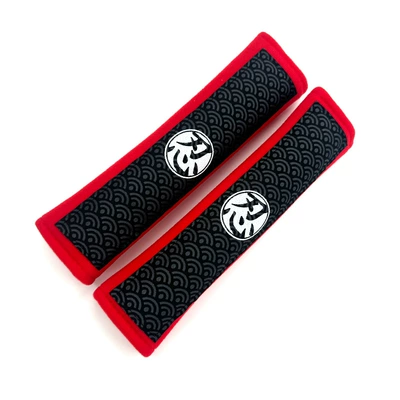factory direct sale in stock, Seat belt shoulder pad - ninja-red