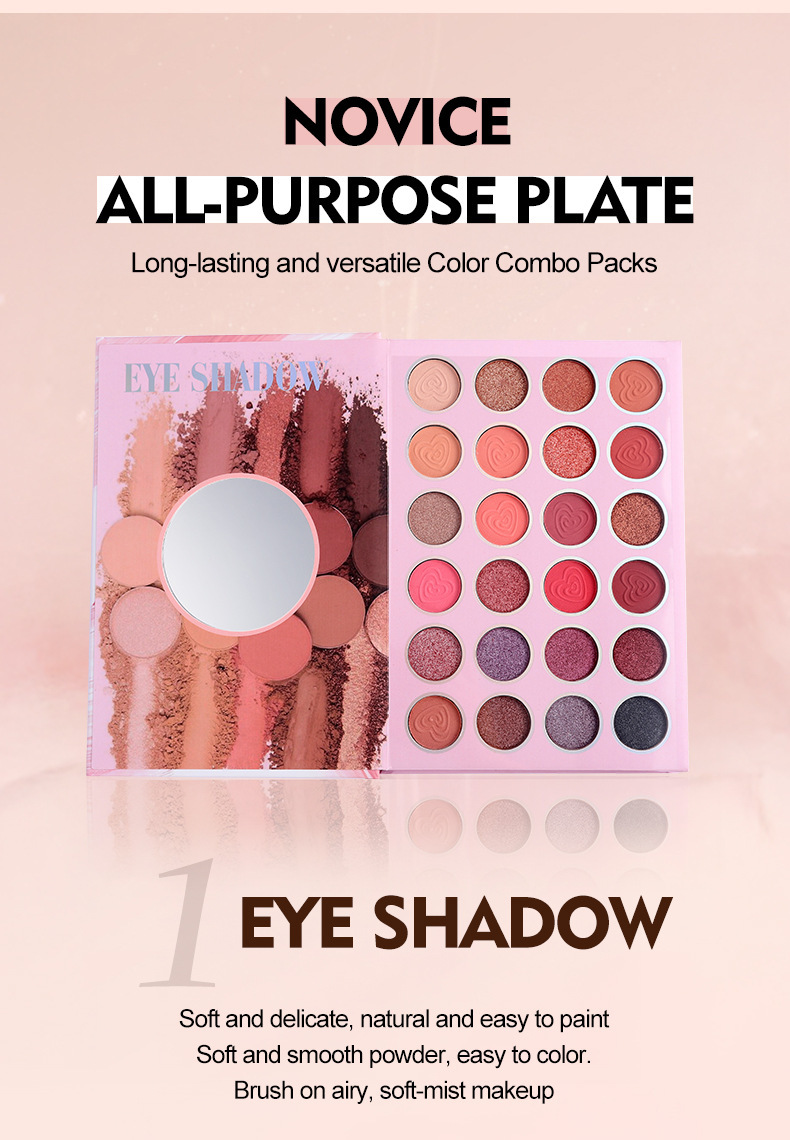 4 Layer Eyeshadow Palette Matte Eyeshadow Highlighter Blush Multi Purpose Under Eye Concealer Beauty Makeup Cosmetics_voghion.com