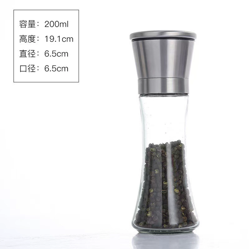 Universal glass handheld chopper stainless steel