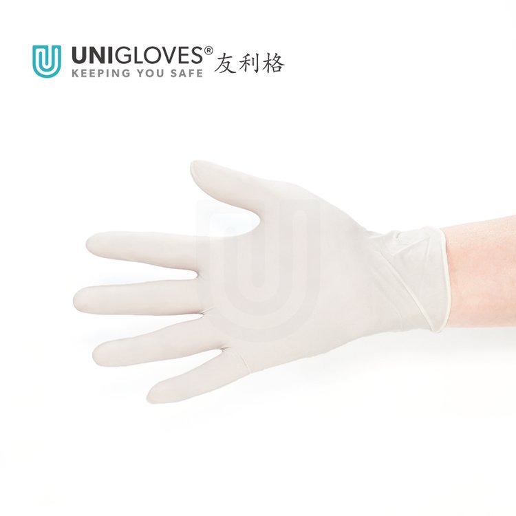 UNIGLOVES/友利格 U0900 一次性无粉优选乳胶检查手套