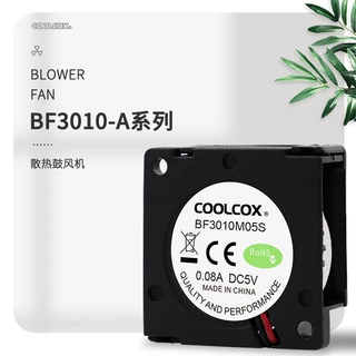 奇凌 COOLCOX 3010-A鼓风机 30X30X10 mm 笔记本 3D打印机 投影仪
