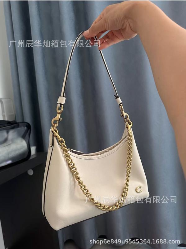 蔻家新款高版本Juliet朱丽叶复古半月油蜡真皮腋下包手提包斜挎包|undefined