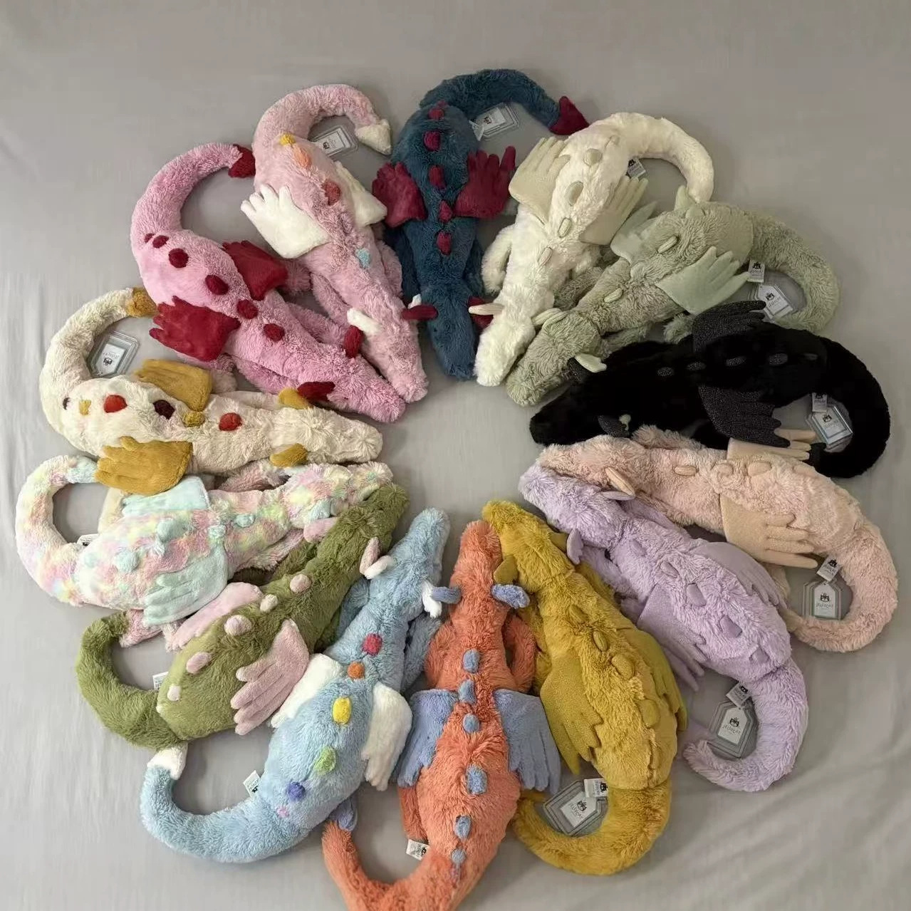 严选英国jellycat平替天空龙毛绒玩具玩偶公仔挂件礼物送礼情人节