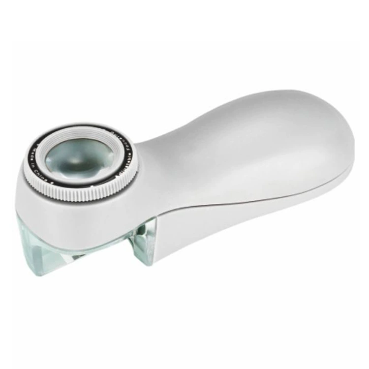 Ручная Лупа ствола 8 раз с источником света шкала идентификации формы обуви измерительная линейка антикварный штамп идентификация текстиля