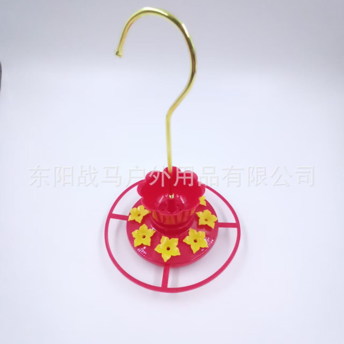 跨境热销Hummingbird Feeder蜂鸟喂水器悬挂式花朵状小鸟喂水器
