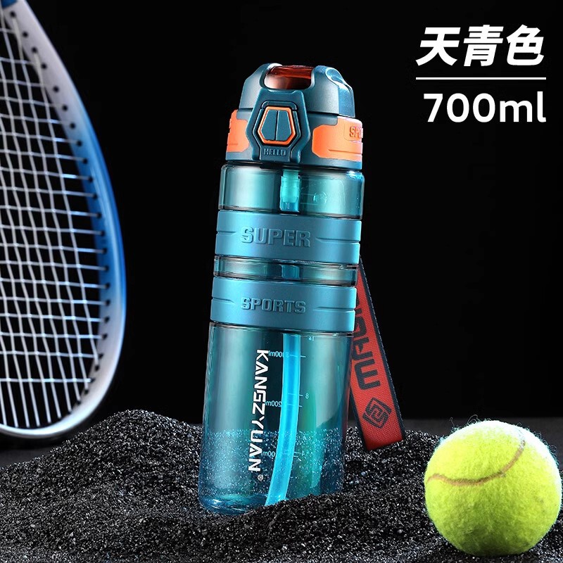 大容量メンズフィットネススポーツウォーターカップ高温耐性プラスチックティーボトル学生夏スペースカップティードレン|undefined