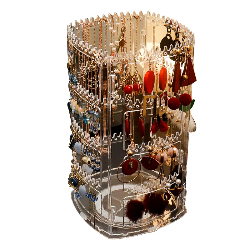 Earrings, stand, storage system for commercial use, necklace, storage box
