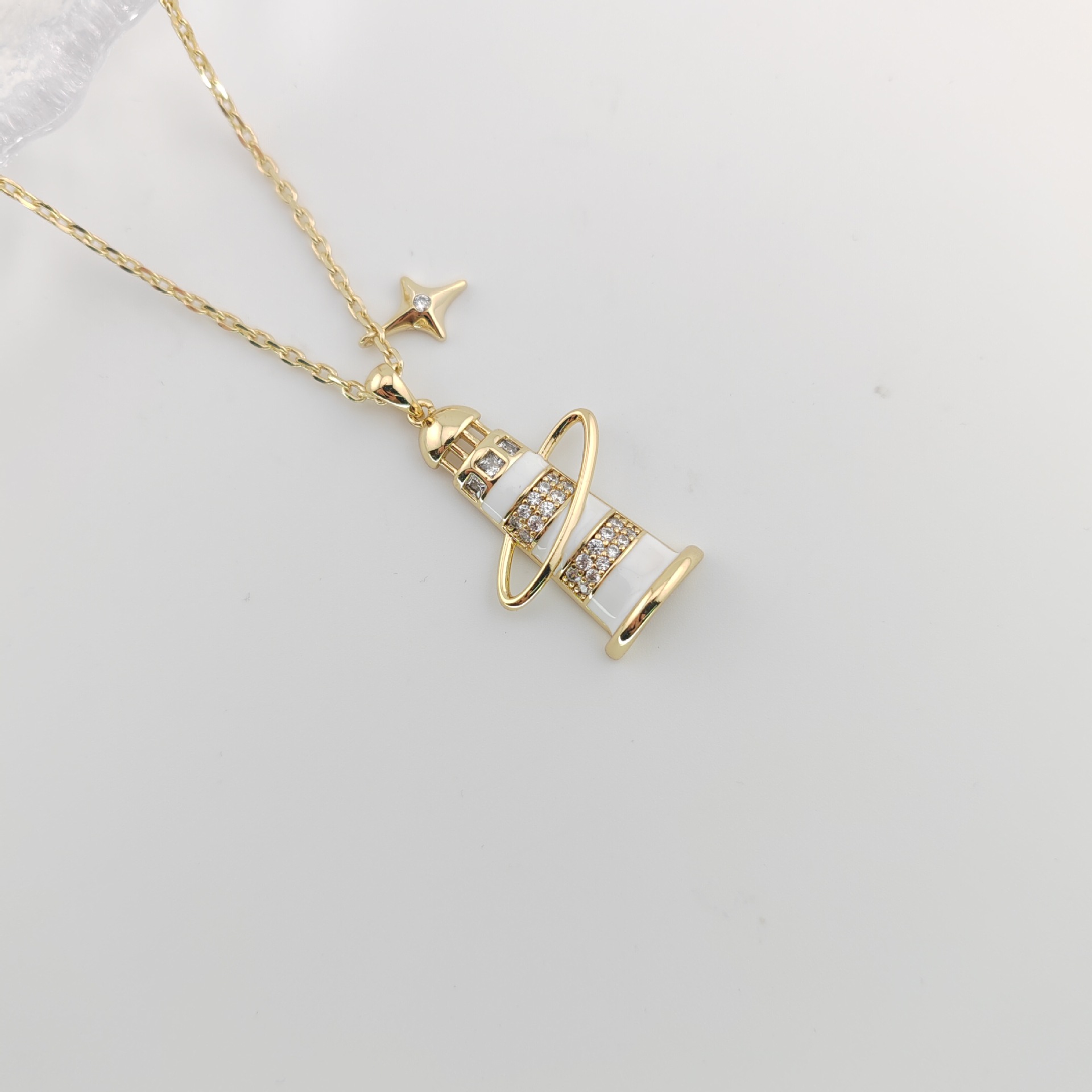 Xuping nueva moda de la serie de joyas de Navidad al por mayor simplista encantadora atmósfera de Navidad fácil de poner joyas mujeres