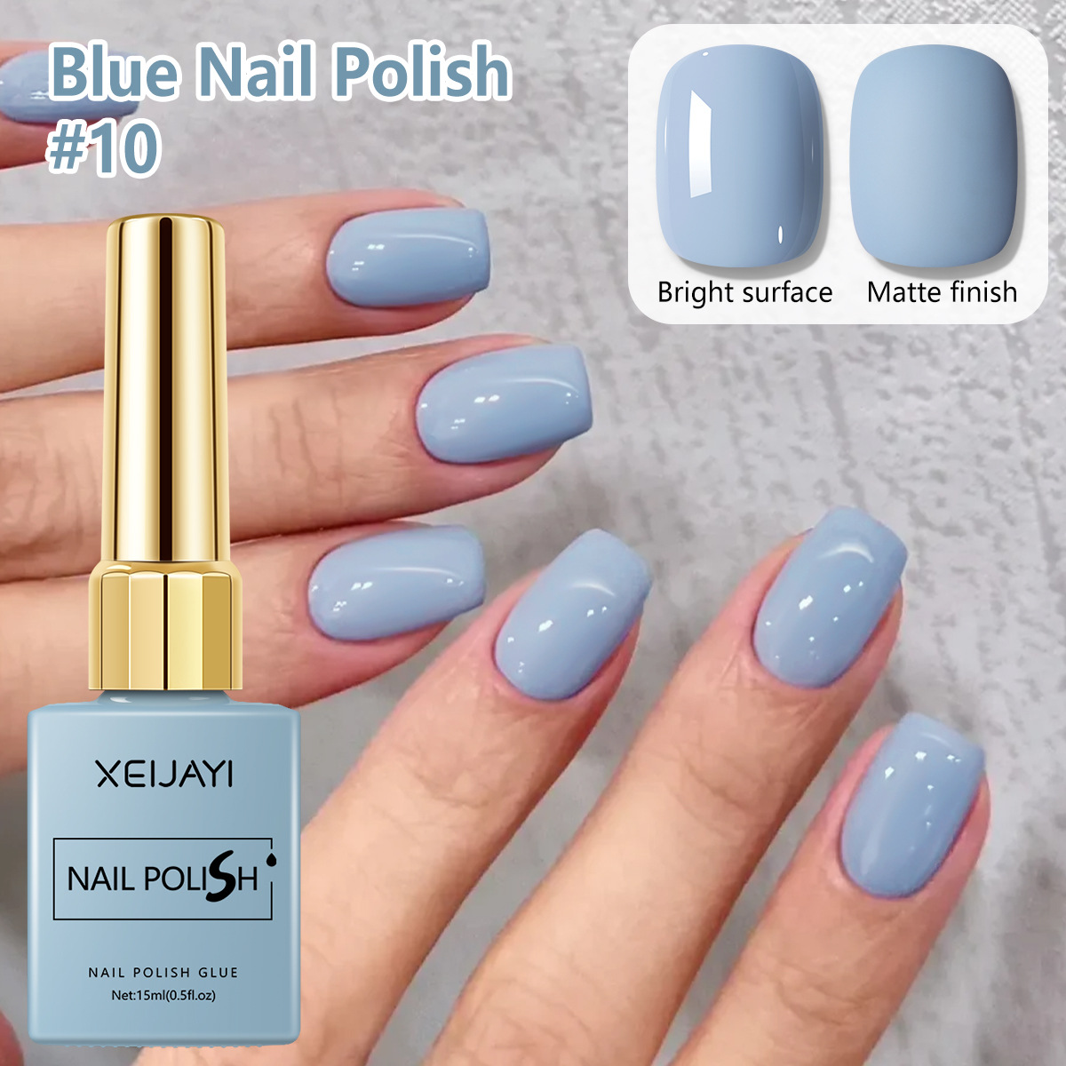 Esmalte de Uñas en Gel Color Caramelo, de Secado Rápido, para Salón de Belleza